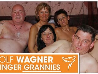 Fabulous Swinger Party with Ugly Grannies and Grandpas! WOLF WAGNER