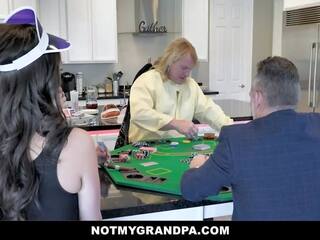 Beguiling Teen With Big Eyes Fucked Hard immediately after Cheating At Poker
