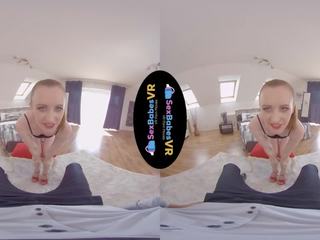 SexBabesVR - 180 VR x rated film - Horny Hostess with Emma Fantasy