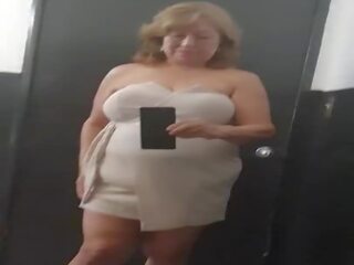 Out in a Public Bathroom prime BBW Latina Woman Hairy | xHamster